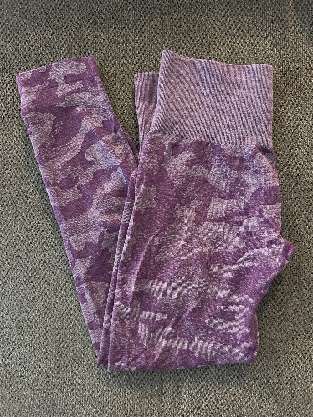 NVGTN Purple Camo Leggings